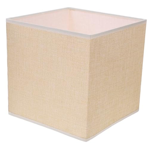 Hoement Leinen Lampenschirm Beige Vintage Stoff Ersatzschirm für Stehlampe Tischlampe Raumdekoration Langlebig und Augenschonend Hoement Leinen Lampenschirm Beige Vintage Stoff Ersatzschirm für Stehlampe Tischlampe Raumdekoration Langlebig und Augenschonend von Hoement