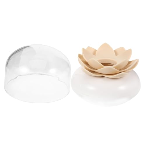 Hoement Lotusförmige Tragbare Wattepads Zahnstocher Box mit Deckel Eleganter Organizer für Kosmetikstäbchen und Kleine Hygieneartikel Praktische Aufbewahrung für Badezimmer und Reise Hoement Lotusförmige Tragbare Wattepads Zahnstocher Box mit Deckel Eleganter Organizer für Kosmetikstäbchen und Kleine Hygieneartikel Praktische Aufbewahrung für Badezimmer und Reise von Hoement