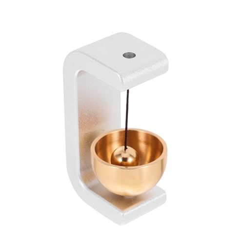 Hoement Magnetische Türglocke Kupfer und Eisen Klassische Türklingel für Zuhause Laden Büro Haustür Alarm Vielseitig und Langlebig mit Messingglocke Robust und Elegant von Hoement