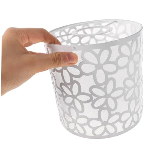 Hoement Metall Lampenschirm Langlebig Robust für Tisch Stehlampe Kompatibel Fassung Vielseitig Einsetzbar für Moderne und Rustikale Wohnräume Weiß von Hoement