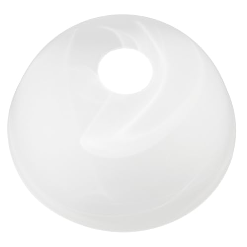 Hoement Milchglas Lampenschirm aus Hochwertigem Glas Sanfte Lichtstreuung Vielseitig für Deckenleuchten Pendelleuchten und Nachttischlampen Robustes Formstabiles Design Einfache Montage von Hoement