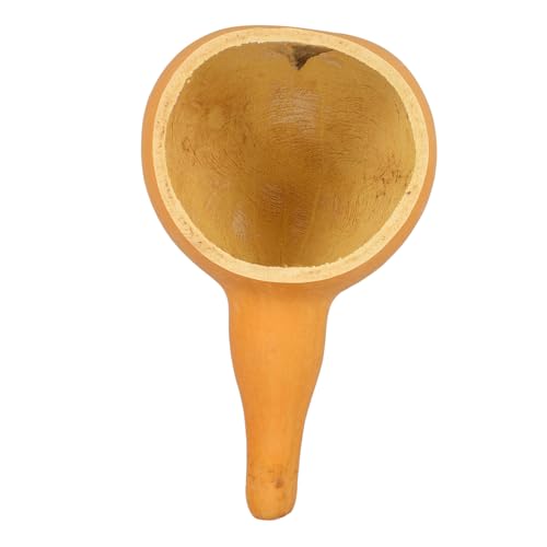 Hoement Natürliche Gourd Wasserschaufel Badelöffel mit Großer Kapazität Vielseitiger Badezimmer Wasserschöpflöffel für Duschen Haarwäsche Sauna und Garten Langlebig und Ergonomisch Lang von Hoement