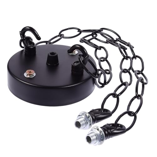 Hoement Nordische Deckenleuchte Saugplatte mit Ketten Robuste Haushalts deckenlampenbasis DIY Kronleuchter Baldachin für Pendelleuchten Kücheninsel Elegante Beleuchtung Zubehör Hoement Nordische Deckenleuchte Saugplatte mit Ketten Robuste Haushalts deckenlampenbasis DIY Kronleuchter Baldachin für Pendelleuchten Kücheninsel Elegante Beleuchtung Zubehör von Hoement