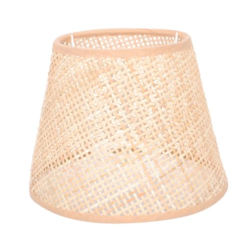 Hoement Rattan Lampenschirm Tischlampe Geflochtener Lampenschirm Langebig und Stabil Einfache Installation Geeignet für Schlafzimmer und Wohnzimmer Ersatz Hoement Rattan Lampenschirm Tischlampe Geflochtener Lampenschirm Langebig und Stabil Einfache Installation Geeignet für Schlafzimmer und Wohnzimmer Ersatz von Hoement