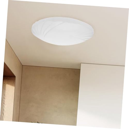 Hoement Rund Lampenschirm Kunststoff Deckenleuchte Abdeckung Einfach zu Montieren Elegantes Design Vielseitiger Lampenschirm Ersatz für Wohnraum Deckenleuchten Hoement Rund Lampenschirm Kunststoff Deckenleuchte Abdeckung Einfach zu Montieren Elegantes Design Vielseitiger Lampenschirm Ersatz für Wohnraum Deckenleuchten von Hoement