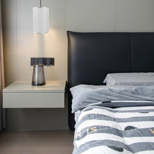 Hoement Runder Lampenschirm aus Silbergrauem Leinenstoff Ersatzschirm für Tischlampen Einfache Montage Stilvoller und Minimalistischer Lampenabdeckung für Wohnzimmer und Schlafzimmer Hoement Runder Lampenschirm aus Silbergrauem Leinenstoff Ersatzschirm für Tischlampen Einfache Montage Stilvoller und Minimalistischer Lampenabdeckung für Wohnzimmer und Schlafzimmer von Hoement