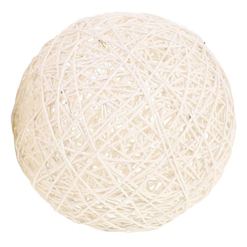 Hoement Rustikaler Lampenschirm aus Gewebtem Rattan Weißer Lampenschirm für Hängelampe und Deckenleuchte Leichter für Wohnzimmer Restaurant Vielseitige Beleuchtungsdekoration Hoement Rustikaler Lampenschirm aus Gewebtem Rattan Weißer Lampenschirm für Hängelampe und Deckenleuchte Leichter für Wohnzimmer Restaurant Vielseitige Beleuchtungsdekoration von Hoement