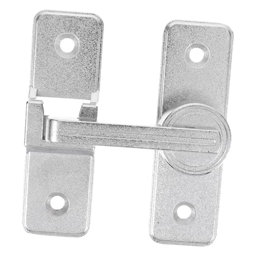 Hoement Schiebetürschloss Metall Schiebetür Riegel Türriegel für Scheunentür Sicherheitsriegel Robust und Stabil für Garage Fenster Einfache Montage von Hoement