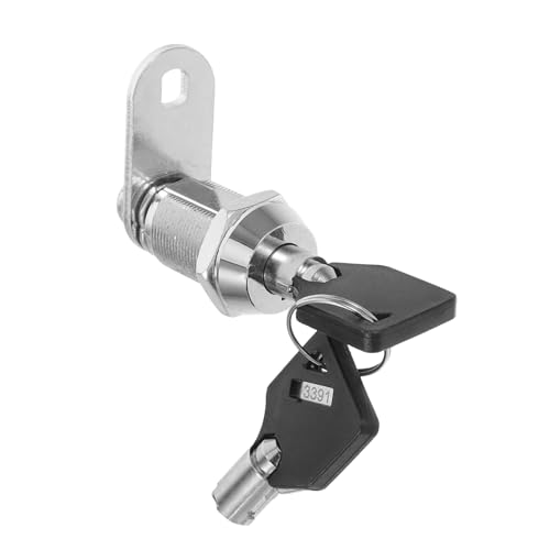 Hoement Schranknockenschloss mit Schlüssel Vielseitig Einsetzbar für Werkzeugkasten Aktenschrank Sicherheits Aufbewahrungsschränke Einfache Montage Diebstahlschutz Hoement Schranknockenschloss mit Schlüssel Vielseitig Einsetzbar für Werkzeugkasten Aktenschrank Sicherheits Aufbewahrungsschränke Einfache Montage Diebstahlschutz von Hoement