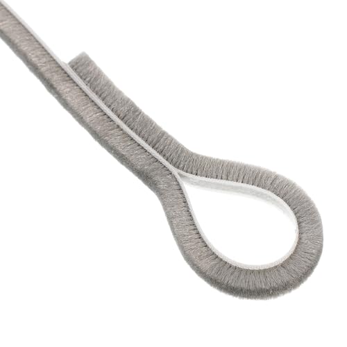 Hoement Selbstklebender Dichtungsstreifen Winddichte Bürstendichtung für Fenster und Türen Schalldämmend Kälteisolierend Wasserabweisend Einfache Montage für Tür Fensterfugen Hoement Selbstklebender Dichtungsstreifen Winddichte Bürstendichtung für Fenster und Türen Schalldämmend Kälteisolierend Wasserabweisend Einfache Montage für Tür Fensterfugen von Hoement