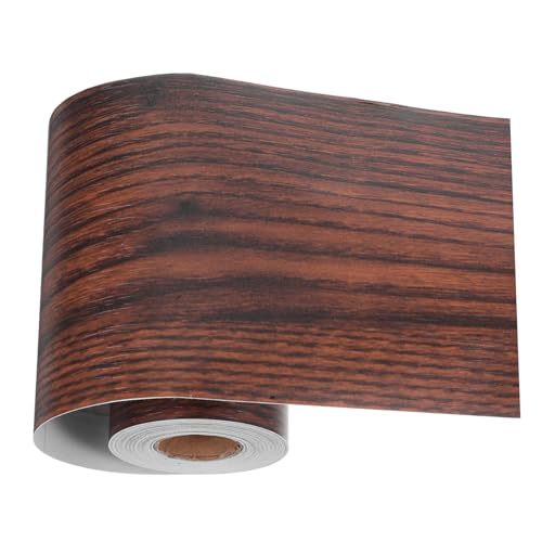 Hoement Selbstklebendes Wasserdichtes Holzmaserung Wandbordüre Dekoratives Pvc reparaturband Einfach Zuschneidbar Natürliche Optik für Bad Schlafzimmer Wohnzimmer Hoement Selbstklebendes Wasserdichtes Holzmaserung Wandbordüre Dekoratives Pvc reparaturband Einfach Zuschneidbar Natürliche Optik für Bad Schlafzimmer Wohnzimmer von Hoement
