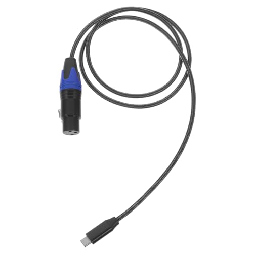 Hoement Type C zu Xlr Verlängerungskabel Audio Kabel für Mikrofon Audiointerface Gitarre Leicht Kompakt Zuverlässige Signalübertragung Universeller Weiblicher Anschluss Hoement Type C zu Xlr Verlängerungskabel Audio Kabel für Mikrofon Audiointerface Gitarre Leicht Kompakt Zuverlässige Signalübertragung Universeller Weiblicher Anschluss von Hoement