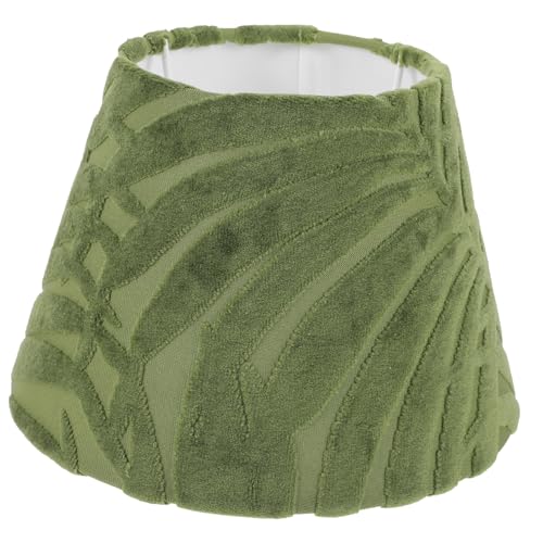 Hoement Velours Lampenschirm Grün Kleiner Runder Lampenschirm für Tischlampe Blendfreie Lichtabdeckung Weiche Lichtstreuung Geeignet für Schlafzimmer und Wohnzimmer Langlebiges Material Hoement Velours Lampenschirm Grün Kleiner Runder Lampenschirm für Tischlampe Blendfreie Lichtabdeckung Weiche Lichtstreuung Geeignet für Schlafzimmer und Wohnzimmer Langlebiges Material von Hoement