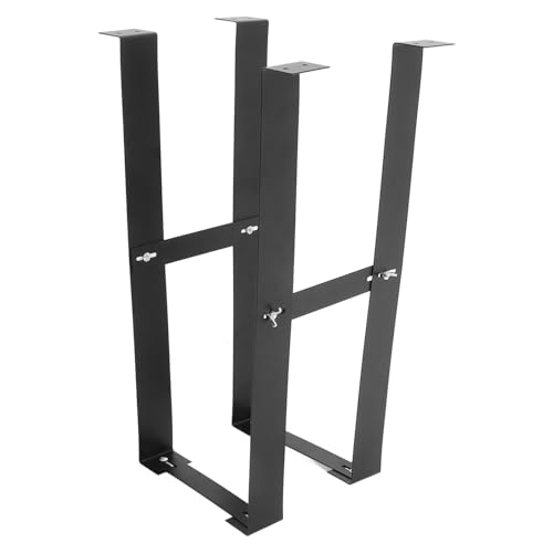 Hoement Verstellbare PC Halterung aus Robustem Carbonstahl Höhen Breitenverstellbarer Computerhalter Schreibtisch Korrosionsbeständig Tragfähiger Desktop CPU Halter für Sichere von Hoement