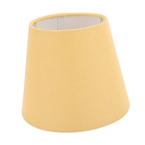 Hoement Vintage Konischer Lampenschirm Leuchtenschirm für Tischlampe Schlafzimmer Wohnzimmer Kleine Barrel Lampenschirme im Retro-stil Installieren Geeignet für Hotel und Zuhause von Hoement