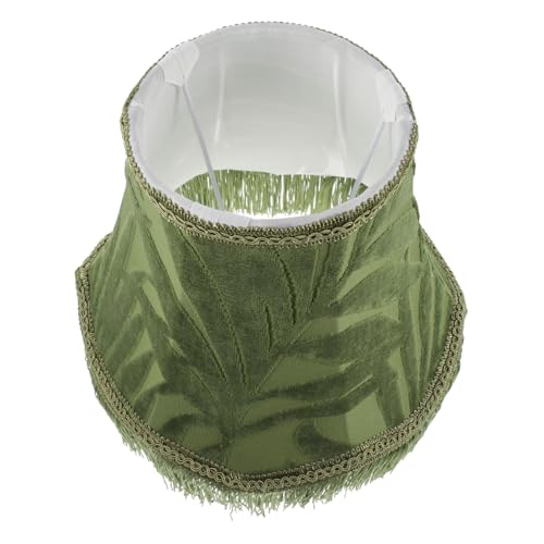 Hoement Vintage Lampenschirm Macrame mit Fransen Grüner Konischer Lampenschirm aus Wohnzimmer und Hotel Dekorativ und Praktisch Hoement Vintage Lampenschirm Macrame mit Fransen Grüner Konischer Lampenschirm aus Wohnzimmer und Hotel Dekorativ und Praktisch von Hoement