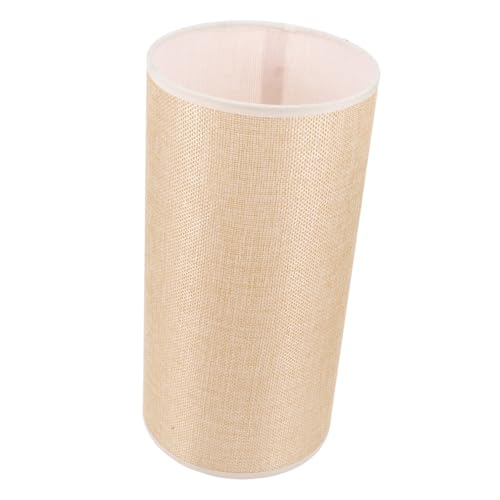 Hoement Vintage Lampenschirm Sockel aus Leinen und Eisen Langlebiger Lampenschirm für Stehlampe Warmes Licht Vielseitiges Wohnraum zubehör Einfach zu Montieren von Hoement