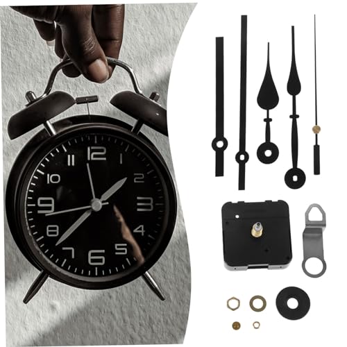 Hoement Wanduhr Uhrwerk Ersatzset mit Pendel Metall Kunststoff Langlebiges DIY Uhrwerk Mechanismus Inklusive Zeiger Einfache Installation für Wanduhr Reparatur und Bastelprojekte von Hoement