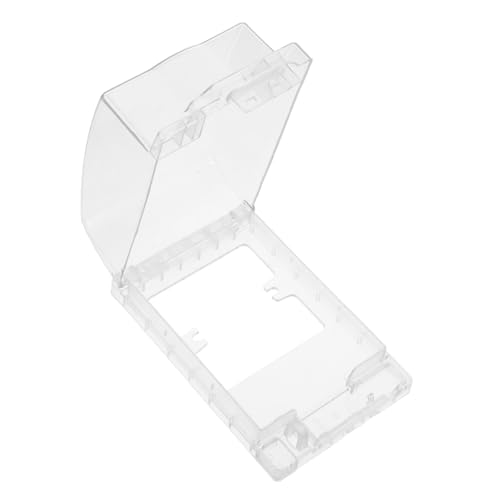 Hoement Wasserdichte Aufputz Steckdosenbox aus Robustem Abs mit Spritzwasserschutz Einfache Montage Langlebige Steckdosenabdeckung für Außenbereiche und Regenschutz Schutz für Steckdose von Hoement