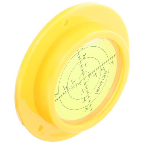 Hoement Wasserwaage Rund mit Basis Kompakte Robuste Wasserwaage für Wohnwagen Camper und Industrie Präzises Nivellierwerkzeug Temperaturbeständig Vielseitig Einsetzbar Hoement Wasserwaage Rund mit Basis Kompakte Robuste Wasserwaage für Wohnwagen Camper und Industrie Präzises Nivellierwerkzeug Temperaturbeständig Vielseitig Einsetzbar von Hoement