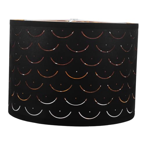 Hoement Wellenförmiger Stoff-lampenschirm Halbmondform Leichtgewichtige Tischlampe Abdeckung Weiches Licht Sanfte Beleuchtung Für Wohnzimmer Schlafzimmer Dekoration Hoement Wellenförmiger Stoff-lampenschirm Halbmondform Leichtgewichtige Tischlampe Abdeckung Weiches Licht Sanfte Beleuchtung Für Wohnzimmer Schlafzimmer Dekoration von Hoement