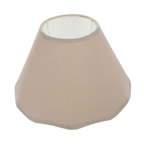 Hoement Wellenrand Stoff Lampenschirm Tischlampenschirm Ersatz Abdeckung Karomuster Karakaki Farbe Langlebig Robust für Tischlampe Wohnzimmer Schlafzimmer Hoement Wellenrand Stoff Lampenschirm Tischlampenschirm Ersatz Abdeckung Karomuster Karakaki Farbe Langlebig Robust für Tischlampe Wohnzimmer Schlafzimmer von Hoement