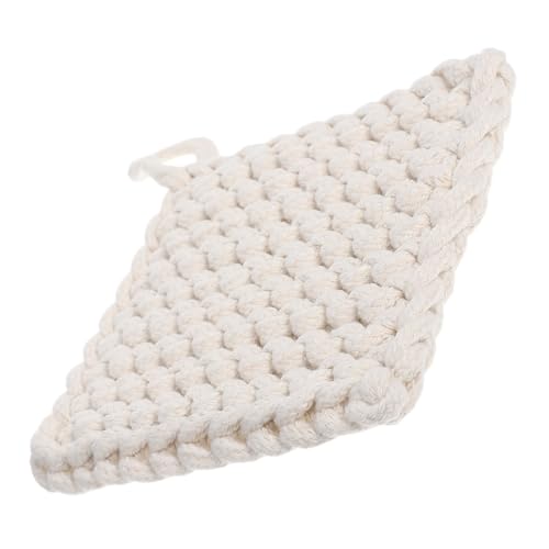 Hoement Woven Baumwolle Topfuntersetzer Hitzebeständig Praktisch Umweltfreundlich Geeignet für Küche Esszimmer Tischschutz Hoement Woven Baumwolle Topfuntersetzer Hitzebeständig Praktisch Umweltfreundlich Geeignet für Küche Esszimmer Tischschutz von Hoement