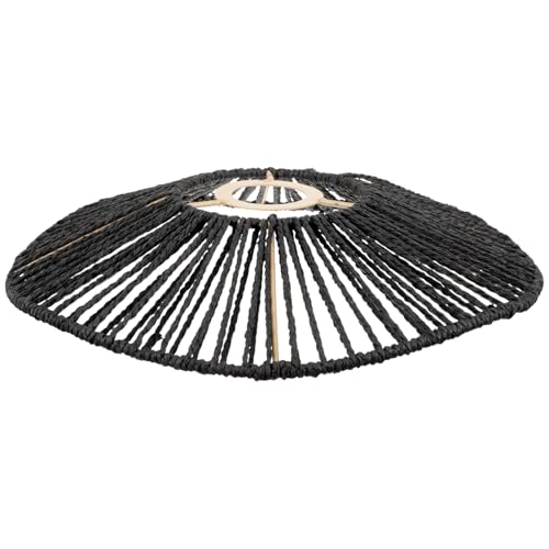 Hoement Wunderbarer Gewebter Lampenschirm aus Papierseil Vintage Deckenlampe und Lampenabdeckung Geeignet für Esszimmer Wohnzimmer Büro und Stilvolle Wohnraumbeleuchtung Hoement Wunderbarer Gewebter Lampenschirm aus Papierseil Vintage Deckenlampe und Lampenabdeckung Geeignet für Esszimmer Wohnzimmer Büro und Stilvolle Wohnraumbeleuchtung von Hoement