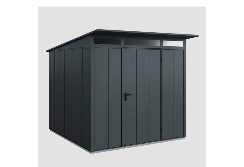Hörmann Ecostar Gerätehaus Elegant mit Pultdach (248 x 283 cm), Metall von Hörmann Ecostar