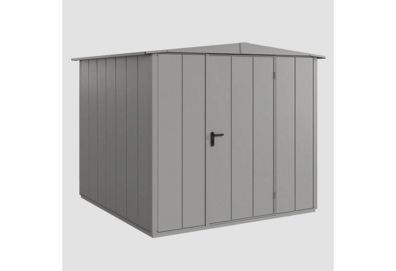 Hörmann Ecostar Gerätehaus Elegant mit Satteldach (259 x 248 cm), Metall von Hörmann Ecostar