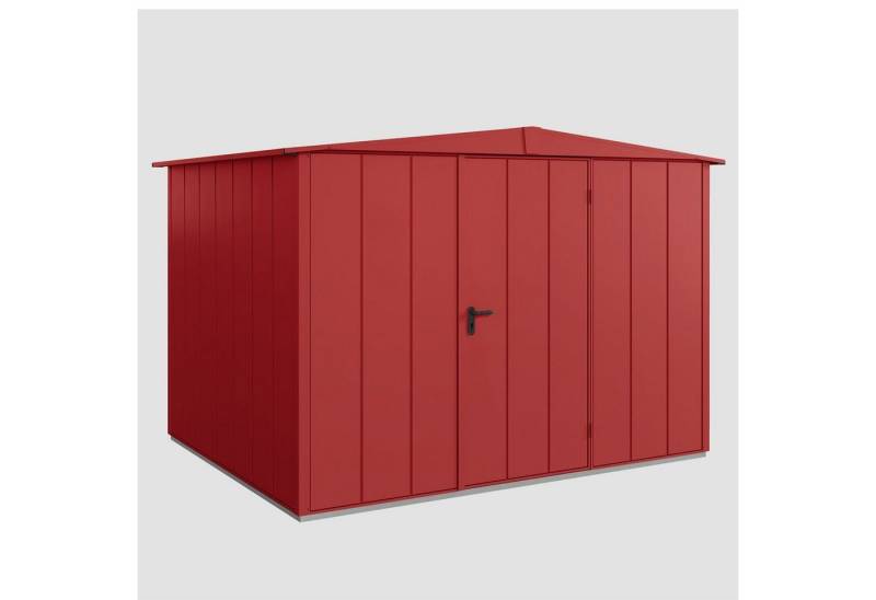 Hörmann Ecostar Gerätehaus Elegant mit Satteldach (324 x 248 cm), aus Metall von Hörmann Ecostar
