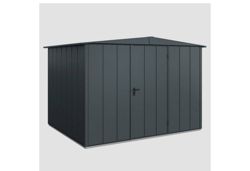 Hörmann Ecostar Gerätehaus Elegant mit Satteldach (324 x 248 cm), aus Metall von Hörmann Ecostar