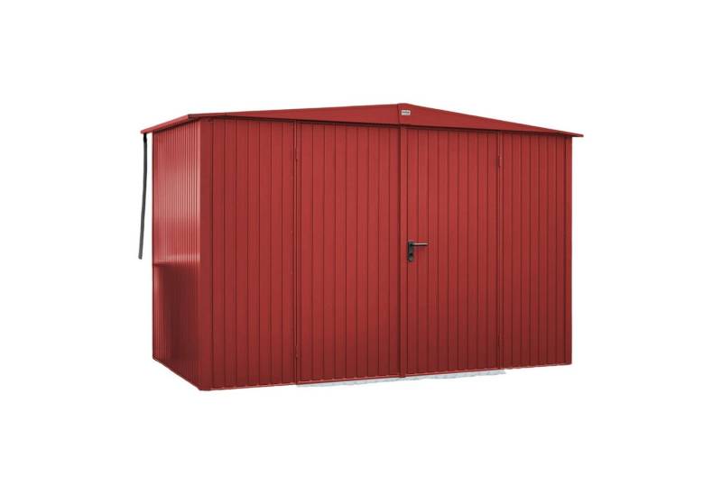 Hörmann Ecostar Gerätehaus Trend mit Satteldach (324 x 248 cm), Metall, ohne scharfe Kanten von Hörmann Ecostar