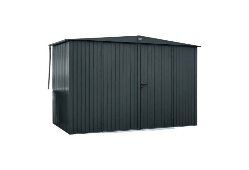 Hörmann Ecostar Gerätehaus Trend mit Satteldach (324 x 248 cm), Metall, ohne scharfe Kanten von Hörmann Ecostar