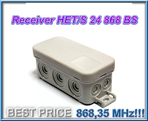 2-Kanal Hörmann HET/S24 868 BS Empfänger, BiSecur, Frequenz 868,3 MHz (12-24 V) von Hörmann