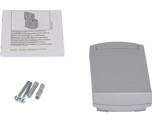 B-Ware Hörmann Funk Taster Rct3b Funkcodeschloss Codeschloss Code Schalter Innen Grau von Hörmann