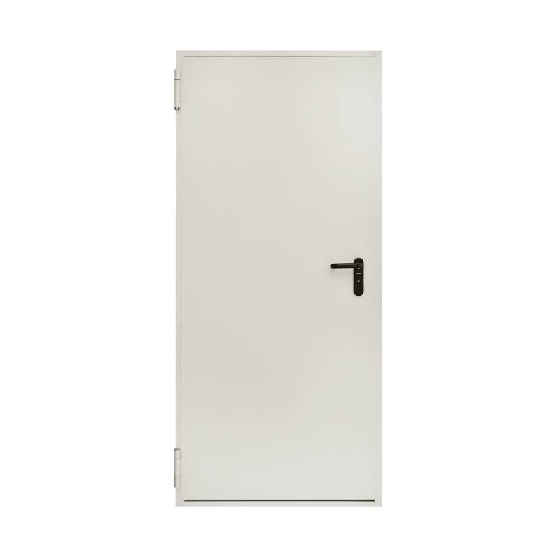 Hörmann Feuerschutz-Tür T 30-H8-5, 87,5 cm x 200 cm x 4,5 cm Grauweiß von Hörmann