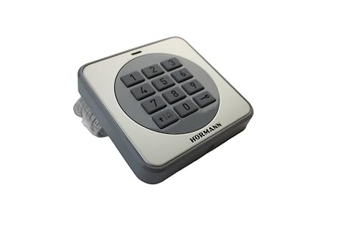 Hörmann 4511632 Codeschloss/Codetaster CTR 3b-1 ~ beleuchtetes Ziffernfeld, 4 Zahlencodes programmierbar, mit 3 separaten Relaisausgängen ~ Maße: 8 x 8 x 1,5 cm von Hörmann