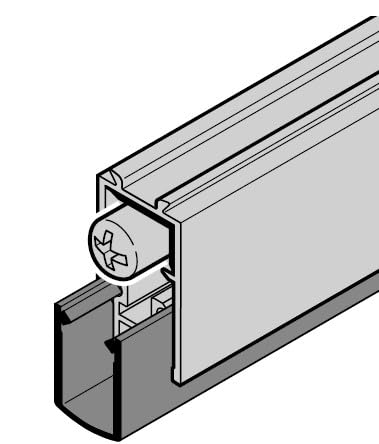 Hörmann Absenkbare Bodendichtung Länge: 1250mm für Türen / 547744 von Hörmann