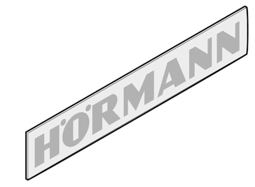 Hörmann Emblemschild 162,2x29,8 mm für Sektionaltor / 4014605 Hörmann Emblemschild 162,2x29,8 mm für Sektionaltor / 4014605 von Hörmann