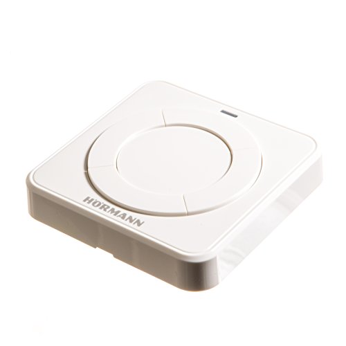 Hörmann FIT 4 BS - BiSecur 868 MHz Funk-Innentaster - Wandtaster - Smart Home - Weiß RAL 9010 - 4 Kanäle - Drucktaste - Manuell Hörmann FIT 4 BS - BiSecur 868 MHz Funk-Innentaster - Wandtaster - Smart Home - Weiß RAL 9010 - 4 Kanäle - Drucktaste - Manuell von Hörmann