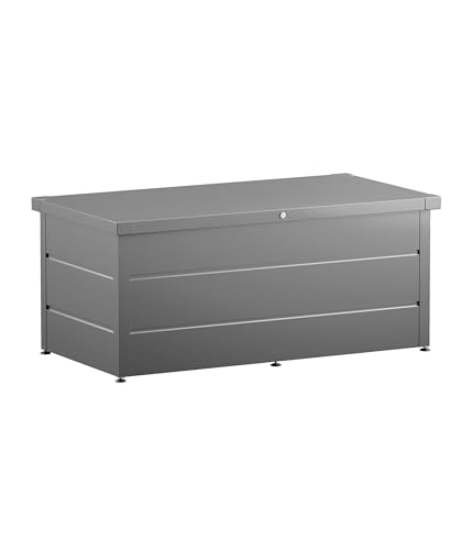 Hörmann Gartenbox Juno Modern (Modell 1620, Ral 9007, Größe 166x187,5x72,5 cm, hellgrau, Aufbwahrungsbox, Stauraum) von Hörmann