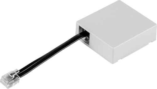 Hörmann Gateway HCP Adapter (zur Steuerung von Garagentor-Antrieben über Homematic IP Smart Homa System, inkl. Anschlussleitung, 51×47,5×16 mm) 4511626, weiß von Hörmann