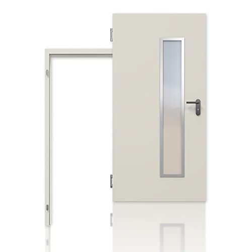 Hörmann Mehrzwecktür MZ mit Lichtausschnitt BRM: 750 x 2000 mm Li/Re verwendbar Hörmann Mehrzwecktür MZ mit Lichtausschnitt BRM: 750 x 2000 mm Li/Re verwendbar von Hörmann