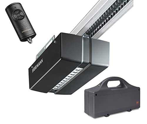 Hörmann ProMatic 4 Akku Garagentorantrieb Set mit Schiene. Garagentoröffner accu betrieben von Hörmann