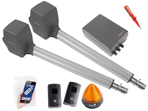 Hörmann Rotamatic PL2 BiSecur Serie 3 Drehtorantrieb 2-flüglig + WLAN GATE Modul + Lichtschranken EL301 + Warnlicht SLK EADAMS Set 5in1A von Hörmann