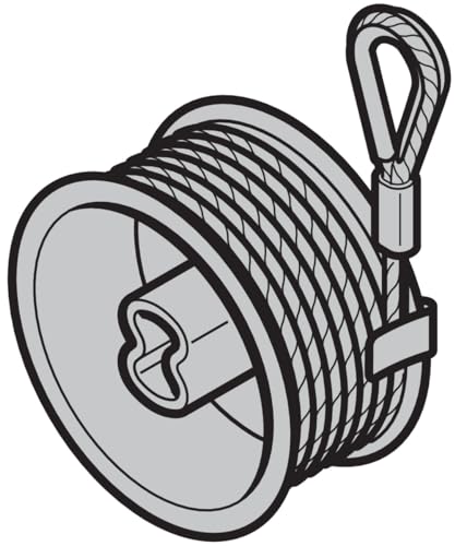 Hörmann Seiltrommel (Beschlag N/L, für Torhöhe bis 2250 mm, links, robuste Konstruktion und hohe Tragfähigkeit) 3080091 von Hörmann