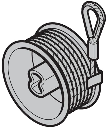 Hörmann Seiltrommel (Beschlag N/L, für Torhöhe bis 2250 mm, rechts, robuste Konstruktion und hohe Tragfähigkeit) 3080092 von Hörmann