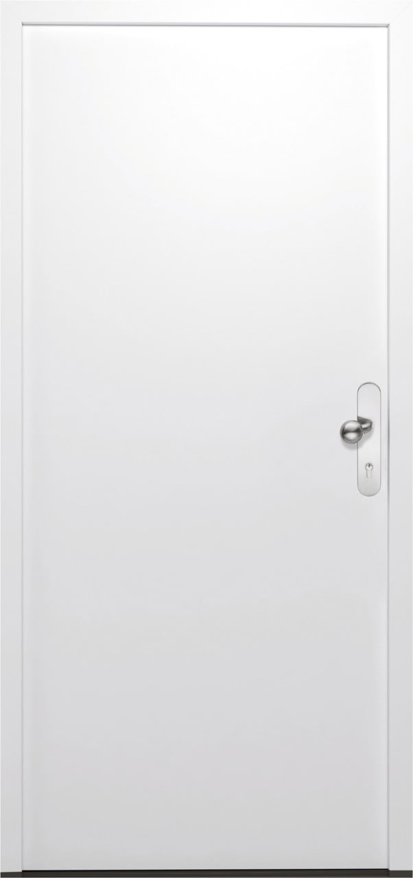 Hörmann Sicherheitstür KSI Thermo46 RC2 weiß 100 x 200 cm Rechts von Hörmann