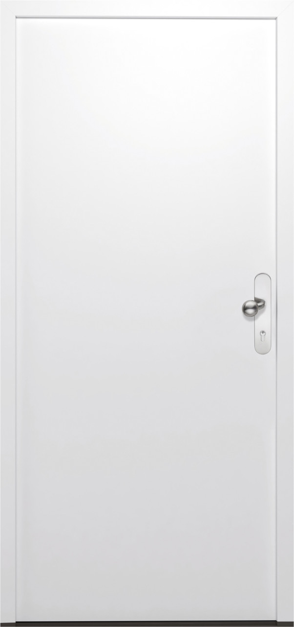 Hörmann Sicherheitstür KSI Thermo46 RC2 weiß 100 x 200 cm Rechts von Hörmann